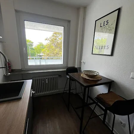 Messe Essen, Modernes Mit Kueche, Balkon & Self-check-in Daire