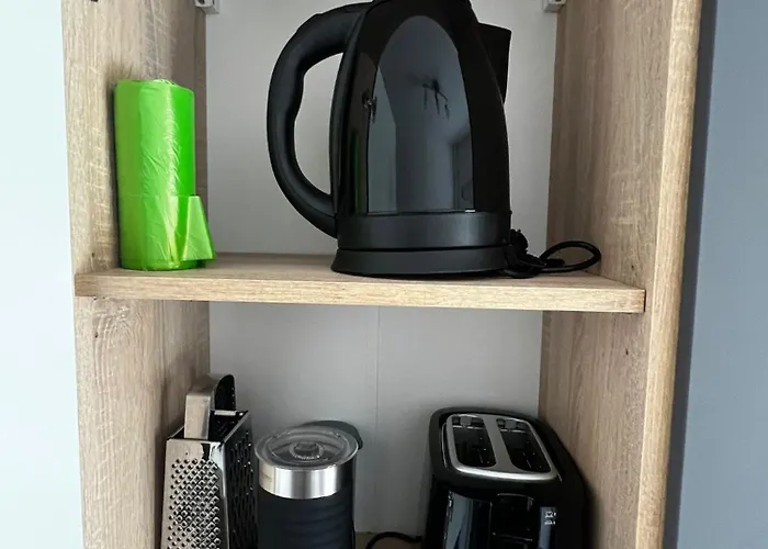 Messe Essen, Modernes Mit Kueche, Balkon & Self-check-in Lejlighed *